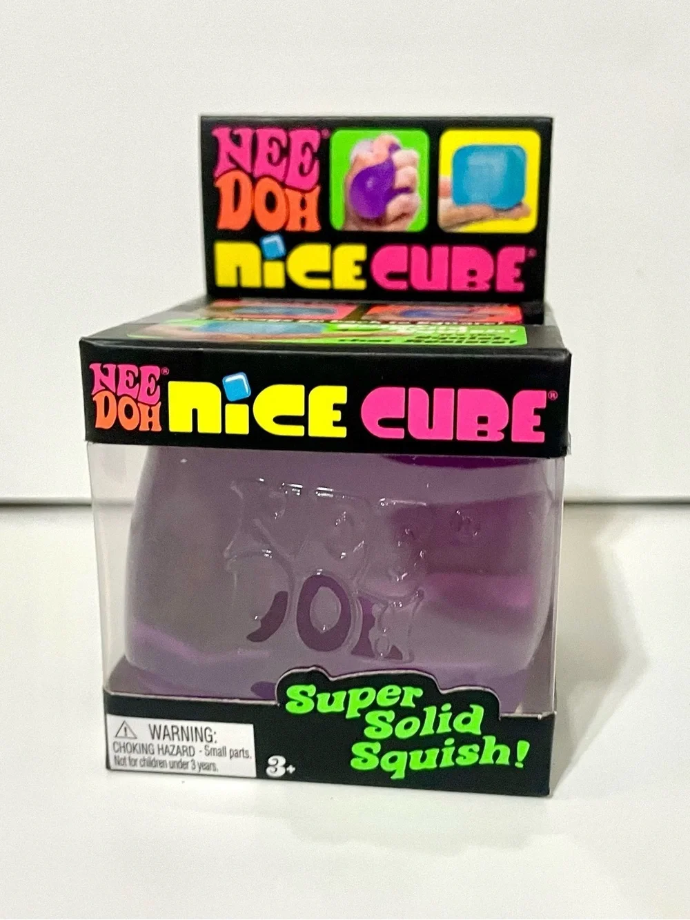 Nice Cube Purple Super Solid Squish Toy